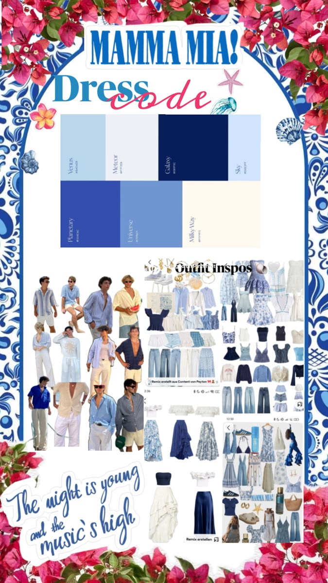 Moodboard Mamma Mia 3
